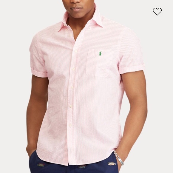 NWT Seersucker Button Down - Picture 2 of 3